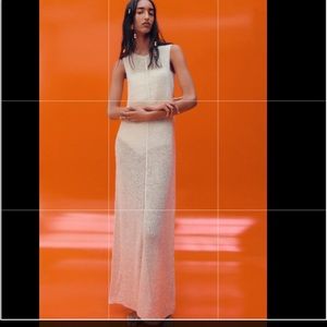 Zara long knit dress